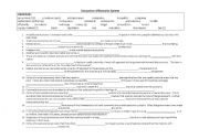 English Worksheet: Comparison of economic systems