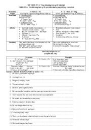 English worksheet: exercise