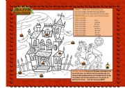 English Worksheet: Halloween fun!