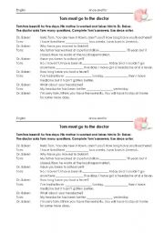 English Worksheet: since and for