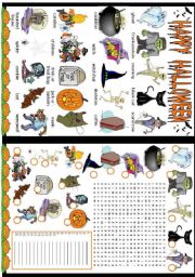 English Worksheet: HALLOWEEN 