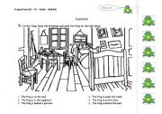 English Worksheet: Prepositions