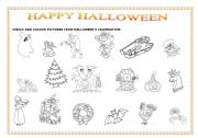 English Worksheet: HAPPY HALLOWEEN