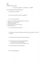 English worksheet: Friends - Season 10 - Episode 1