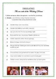 English Worksheet: Friends - The one with all the wedding dresses