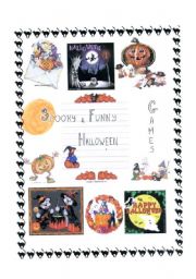 halloween games and vocabulary