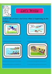 English worksheet: Action Words