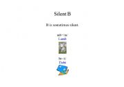 English worksheet: Silent B