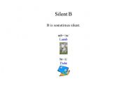 English Worksheet: Silent B