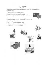 English Worksheet: present simple