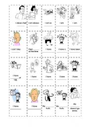 English Worksheet: Illnesses