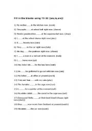 English Worksheet: present cont worksheets1