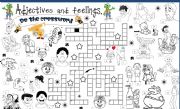 English Worksheet: adjectives and feelings