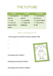 English worksheet: Going to