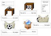 English Worksheet: prepositions worksheet