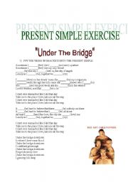 English Worksheet: present  and past simple exercise
