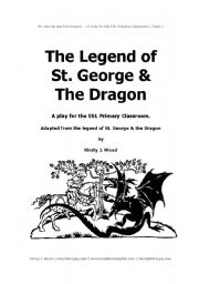 English Worksheet: The Legend of St George and the Dragon - A Play