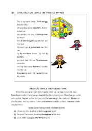 English worksheet: can and present continuous tense ws