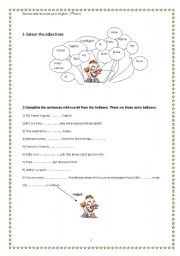 English worksheet: Improve your English