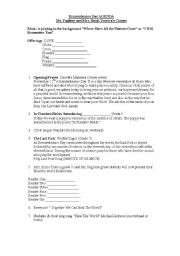 English Worksheet: Remembrance Day Assembly