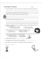 English worksheet: The necklace Worksheet