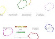 English Worksheet: littel book about colours