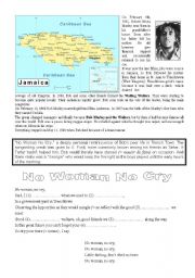 English Worksheet: Bob Marley