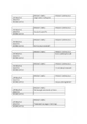 English worksheet: Present Simple and Present Continuous