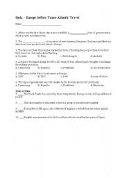 English Worksheet: Native America quiz