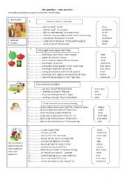 Wh-questions - some exercises