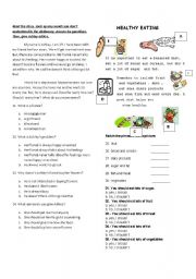 English Worksheet: should questionary