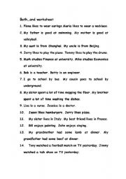 English Worksheet: subjunctives speaking worksheet