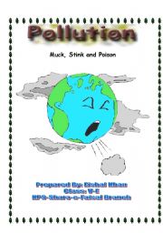 English Worksheet: All About Pollution