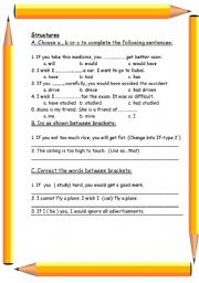 English worksheet: grammar