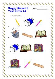 Revision: Classroom objects, colours and greetings
