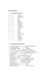 English Worksheet: Do or Make exercises