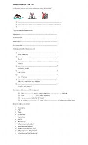 English Worksheet: Revision Adults Elementary