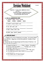 English worksheet: present cont 