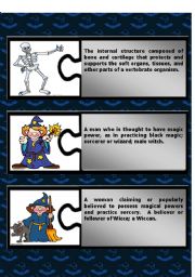 Halloween Puzzle Definitions II