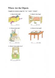 English Worksheet: Prepositions