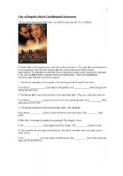 English Worksheet: City of angels