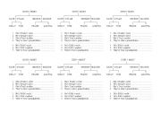 English Worksheet: family tree