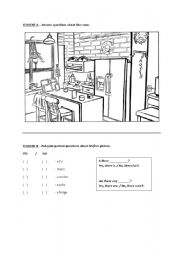 English Worksheet: describe room