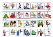 English Worksheet: Boardgame: Past Simple (or other tense) + suggested verbs + suggestions for games  [2 pages] +++fully editable