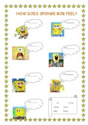 English Worksheet: feelings