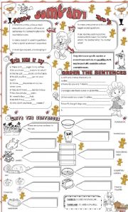 English Worksheet: Some-any