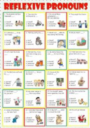 English Worksheet: Reflexive Pronouns