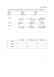 English worksheet: ECOSYSTEMS