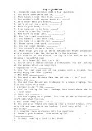 English Worksheet: exercise