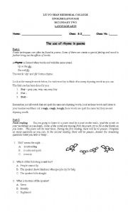 English worksheet: A Bloodshed Night